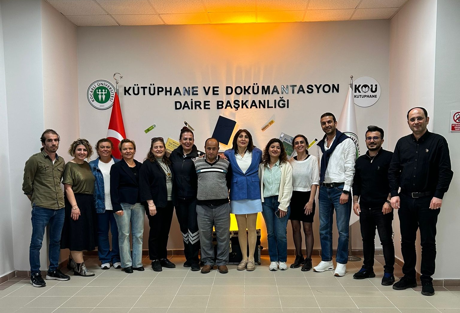 KOÜ Kütüphanede Doğum Günü Etkinliği