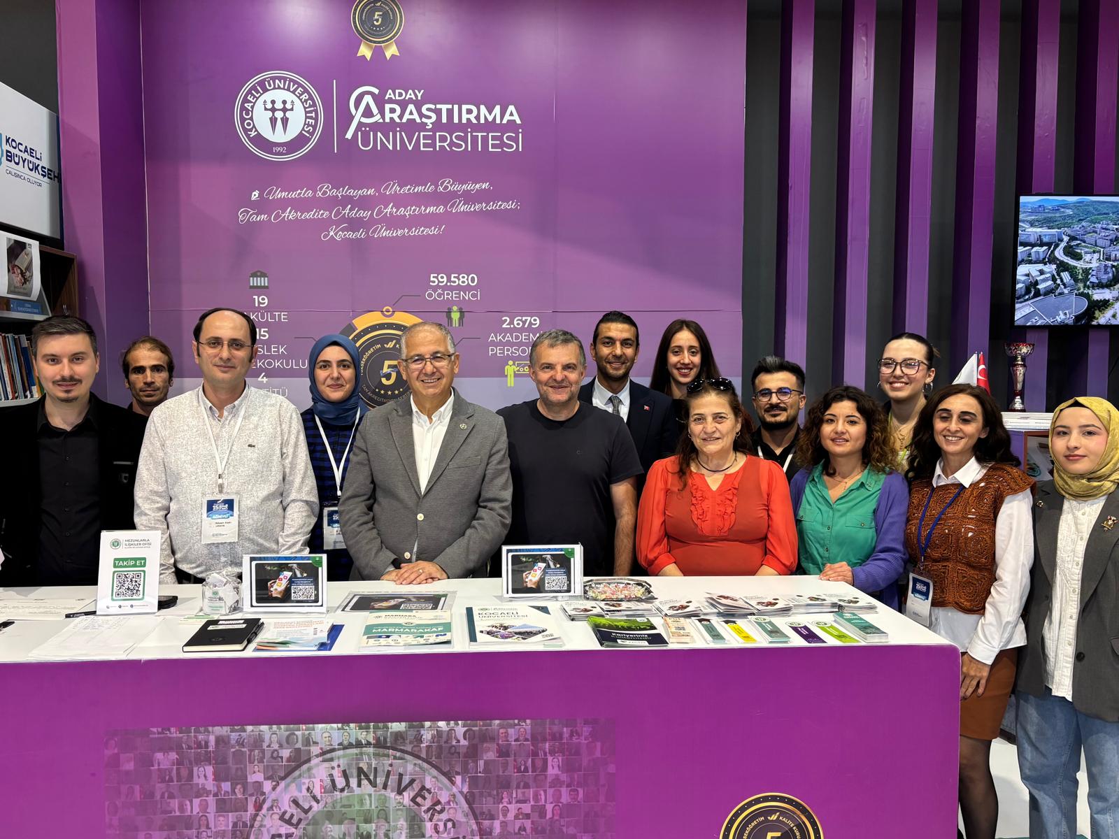 The 15th International Kocaeli Book Fair has ended.