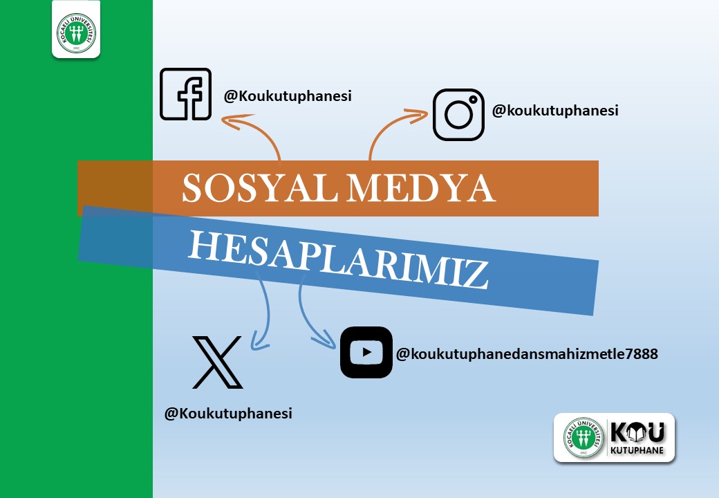 Sosyal Medya Hesaplarımız