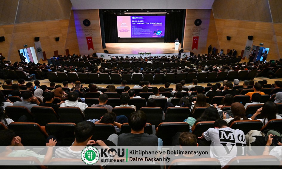 2024-2025 Oryantasyon Programı Kapsamında Kütüphanemiz ve Hizmetleri Hakkında Bilgilendirme Yapıldı